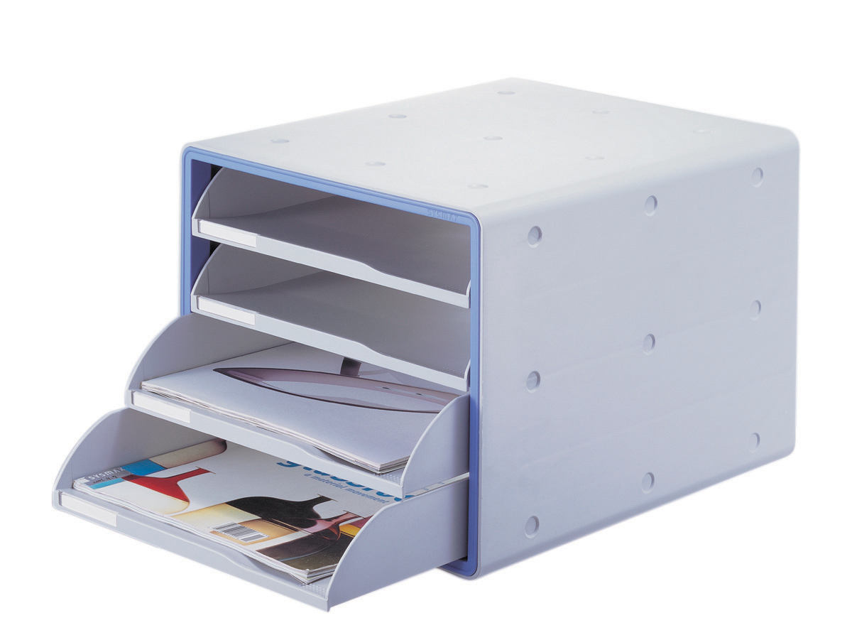 시스맥스 럭스 오픈형서류함 4단(290*340*240mm) 270093(13105) 