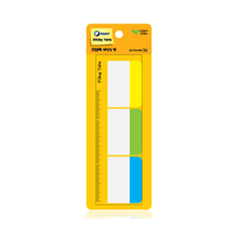 프린텍 스티키노트 파일링탭(3색) #FI-030 (37*50/20매*3색)