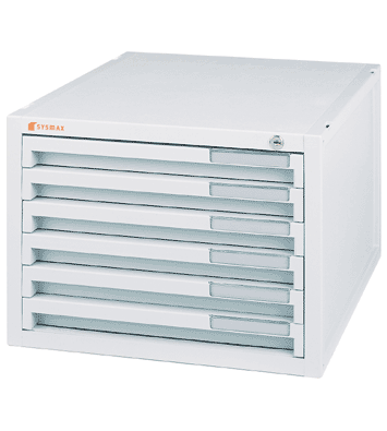 시스맥스 소형서류함 6단Key(297*357*213mm) 1016K 