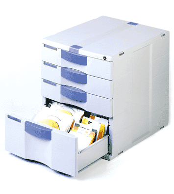 시스맥스 맥스서류함 4단Key(300*356*332mm) MK04D 