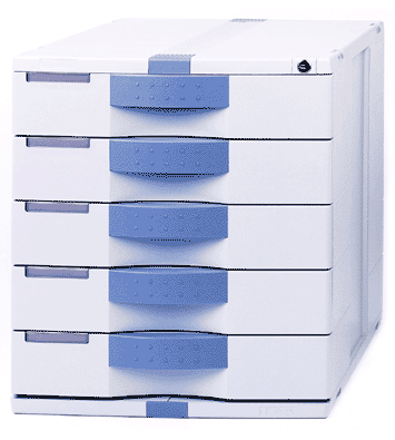 시스맥스 맥스서류함 5단Key(300*356*332mm) MK050 