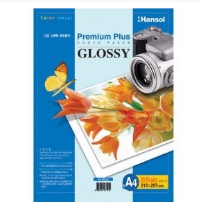 한솔 고급포토용지A6(270g*20매)Glossy HB-6020G 