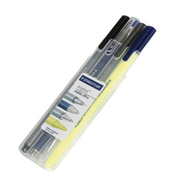 트리플러스 오피스멀티(흑,청,노랑,샤프) 34SB4(세트)