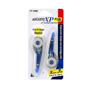 씨티라인 XP수정테이프리필 5mm*7M(2입) 