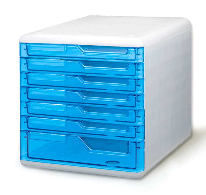 카파맥스 크리스탈서류함 7단(270*340*270mm) K09039 