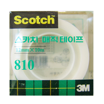 3M 매직테이프리필 12mm*10M #810