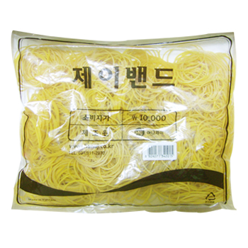 하나제이 고무밴드 대(7cm*1.3mm/대용량) 10000 