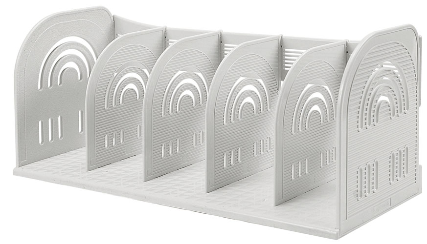 카파맥스 킹책꽂이 5단(회색) K08111 