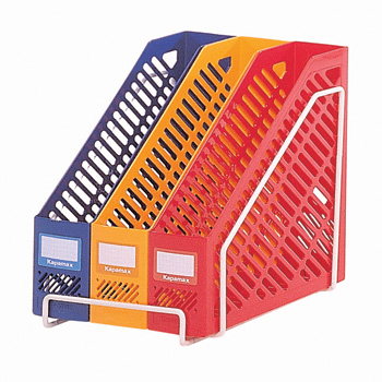 카파맥스 화일박스3단세트(청색+노랑+빨강) K93031 