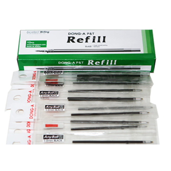 동아 애니볼리필 DZ 1.0 흑색(12개입)