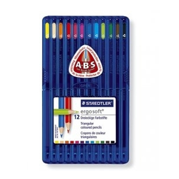 스테들러 에고소프트색연필 12색세트(157SB12) 