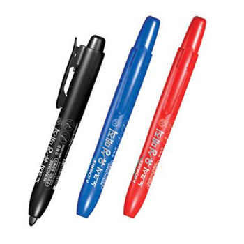 모리스 노크식 유성매직 청색(개) B-21