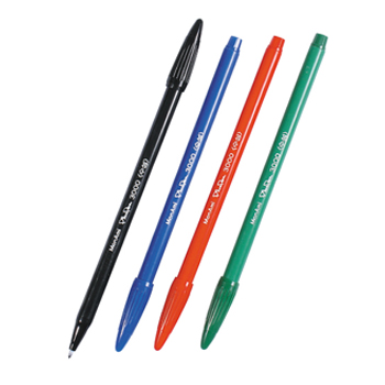 모나미 플러스펜 녹색(자루) B-20