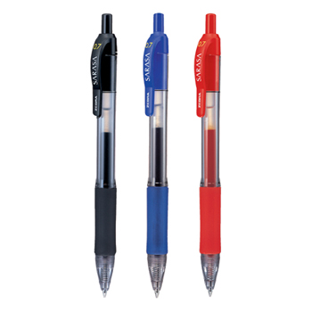 제브라 사라사펜 0.7 흑색(자루) B-20