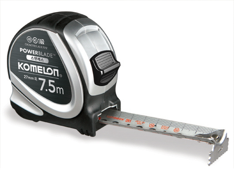 Komelon 스텐레스줄자 7.5M(폭27mm) KMC-27S 