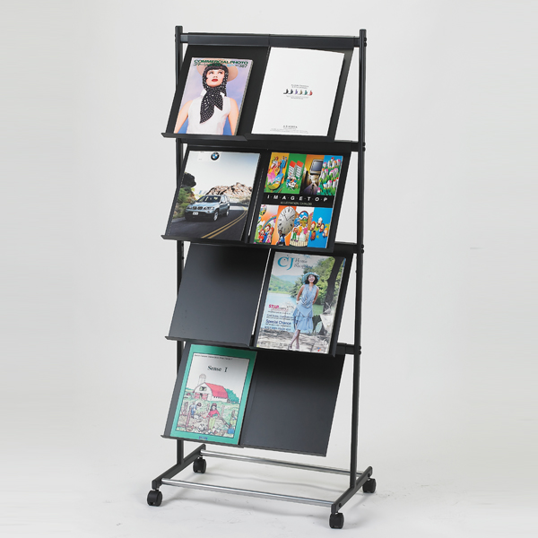 아카데미 잡지걸이 철재4단(570*440*1400mm/조립식) MH-510