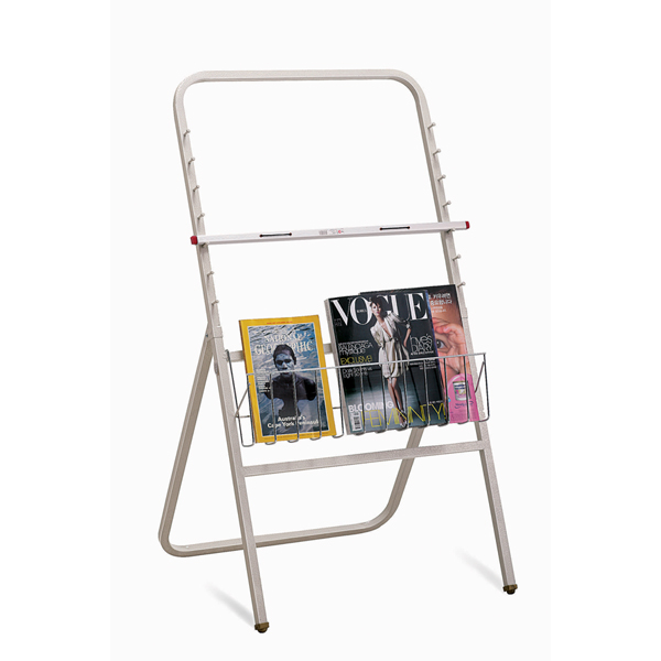아카데미 신문걸이 철재7단(600*1200mm+잡지철) MH-500