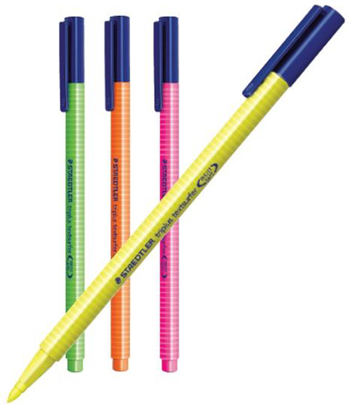 스테들러 트리플러스 형광펜 362-5 녹색(자루) B-20