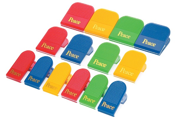 평화 플라스틱 칼라지협 중형(40mm/24입) 