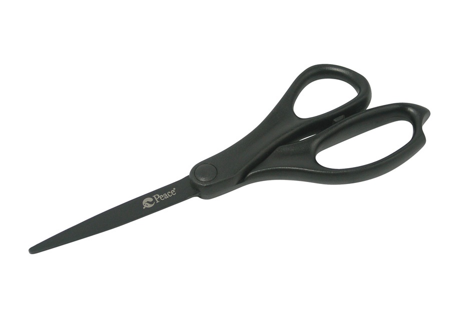 평화 블랙코팅가위 