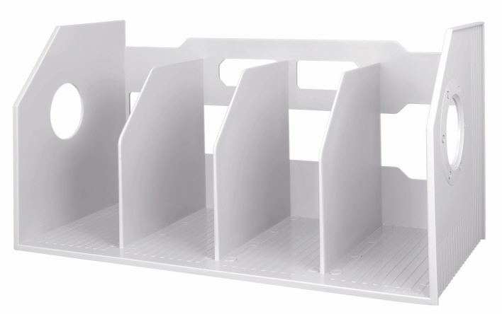 카파맥스 책꽂이 E-4단(회색) K03095 