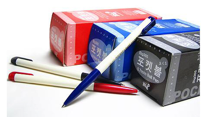 [Big365] 포켓볼 포인트 볼펜 0.7mm(30개입) B-21