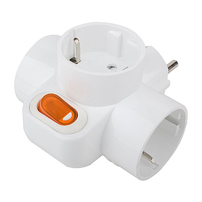 동양 멀티탭(3구 무선T자형/스위치있음) 