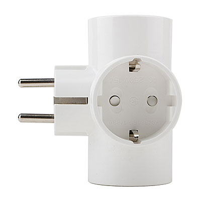 대성3구 T자형 멀티탭(스위치없음) 