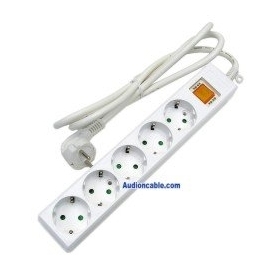 동양 멀티탭(통합) 5구 1.5M (DYM-G5C/백색/양극차단안전커버) 