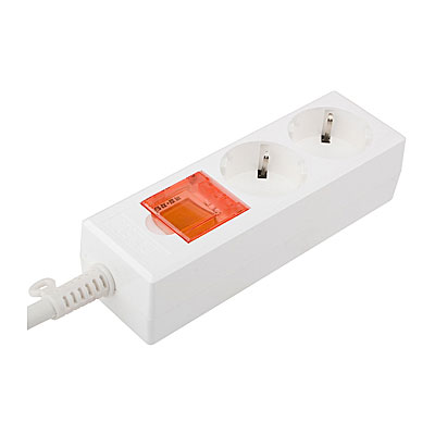 동양 멀티탭(통합) 2구 3M (DYM-G2C/백색/양극차단안전커버) 