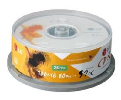 [LG] CD-R 700MB/52X(25P)