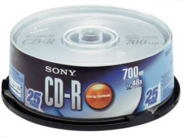 [SONY] CD-R 700MB/48X(25P)