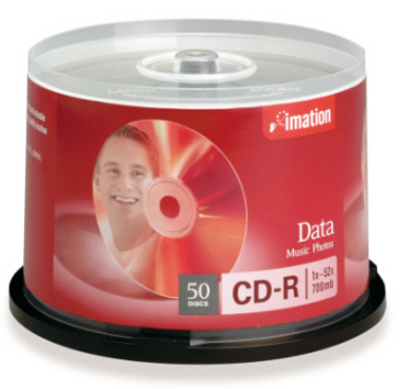 [이메이션] CD-R 700MB/52X(50P) Cake