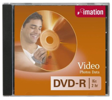 [이메이션] DVD-R 4.7GB/16X(1P) Case