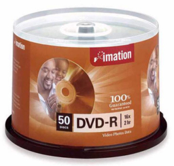 [이메이션] DVD-R 4.7GB/16X(50P) Cake