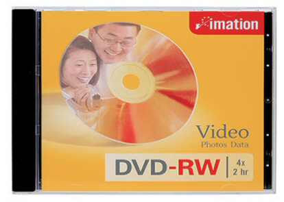 [이메이션] DVD-RW 4.7GB/4X(1P) Case