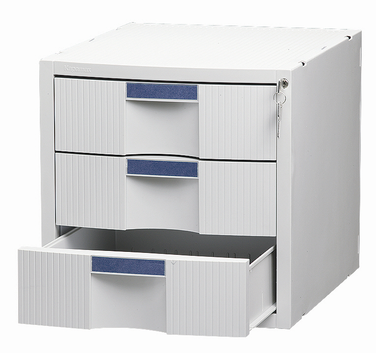 카파맥스 멀티서류함 3단Key(324*396*324mm) K99103 