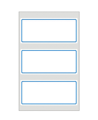 레이테크 견출지 10-G203B 청색 38 * 87㎜ 11장(팩)