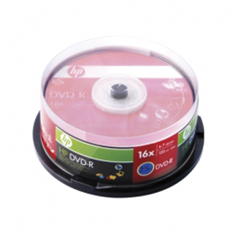 HP DVD-R 25P 16X 