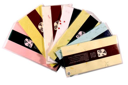 예한 한지봉투(110*220mm) 하양(10매) YOA-7