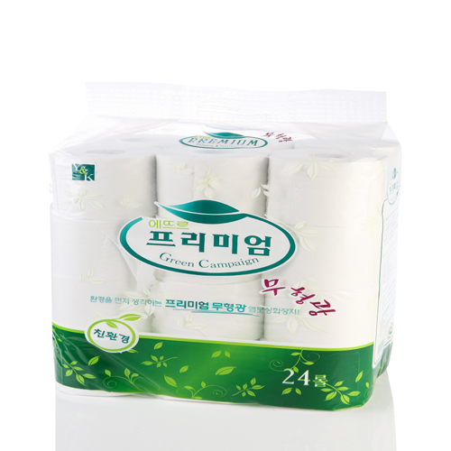 에뜨르 프리미엄 무형광 화장지 (2겹/50mx24롤) 
