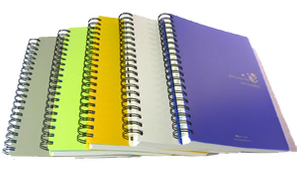 킹노트뱅크 PP스프링노트 중4호(A5/25절)4000 