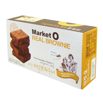 마켓오리얼피넛브라우니