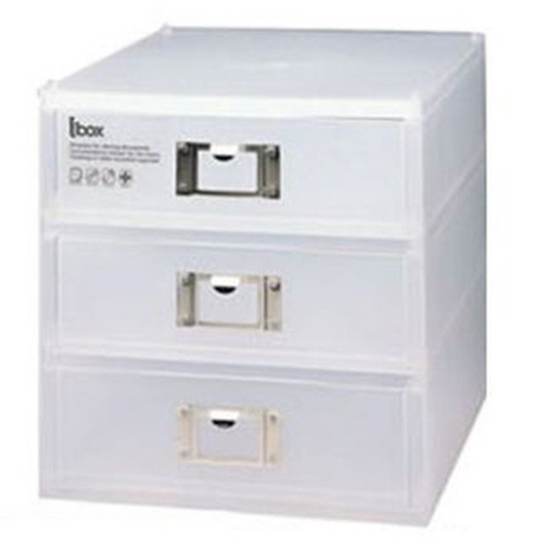 시스맥스 아이박스 3단(스모그/260*350*268mm) 56003(270058) 