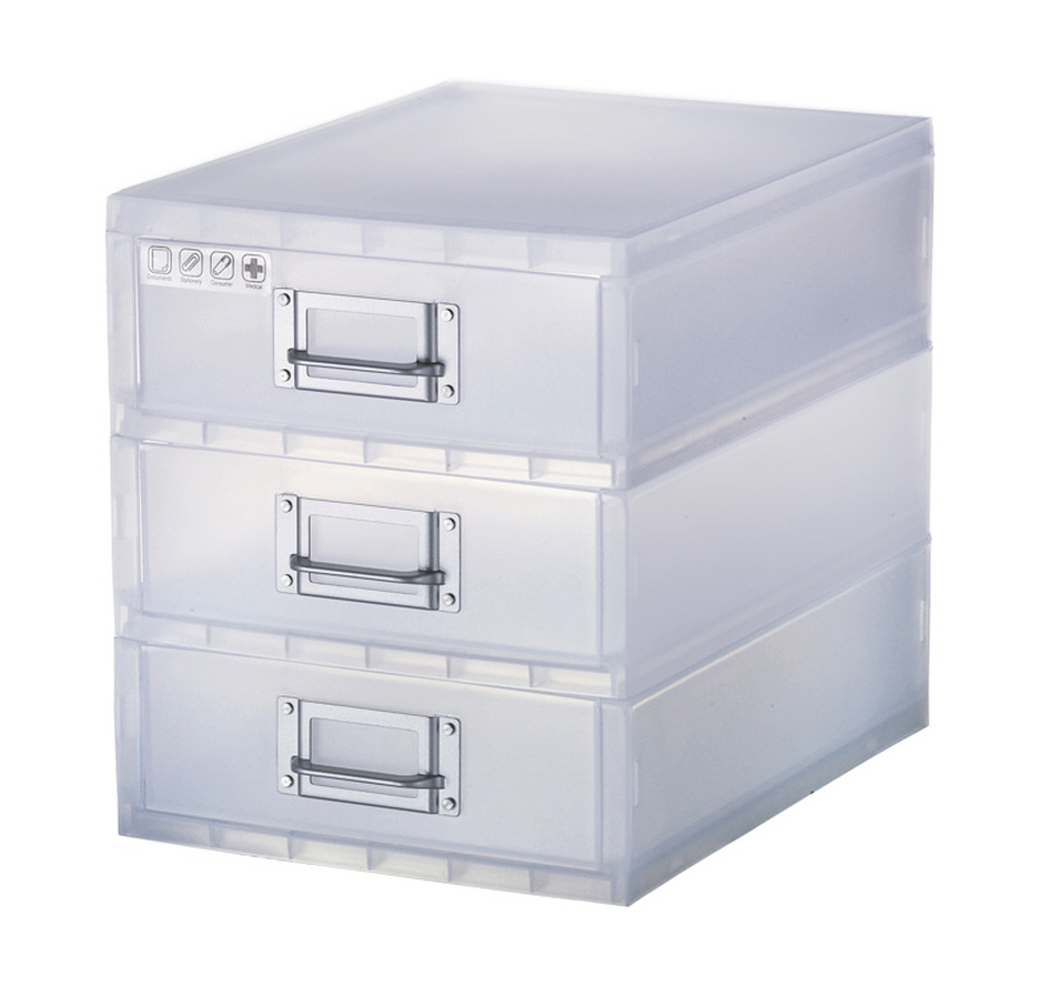 시스맥스 아이박스중형 3단(스모그/148*250*215mm) 56019(270087) 