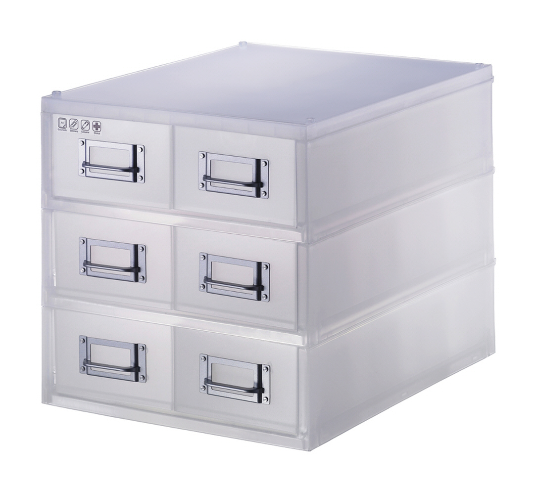 시스맥스 아이박스2 3단(스모그/260*350*268mm) 56016(270081) 