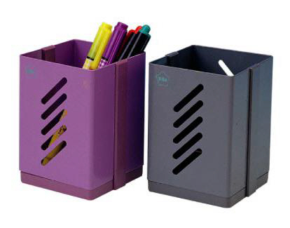 산다 철제 사각펜꽂이(78*74*105mm) NO.709 