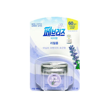 향기페브리즈비치형리필(바닐라라벤다)60일간지속 