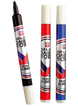 [모나미]유성매직 흑색(자루)