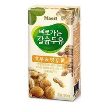 [미운영] 매일 뼈로가는 칼슘두유 호두&땅콩(190mlx16개) 